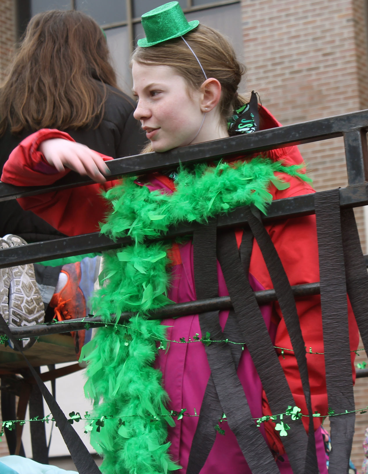 Parade participant